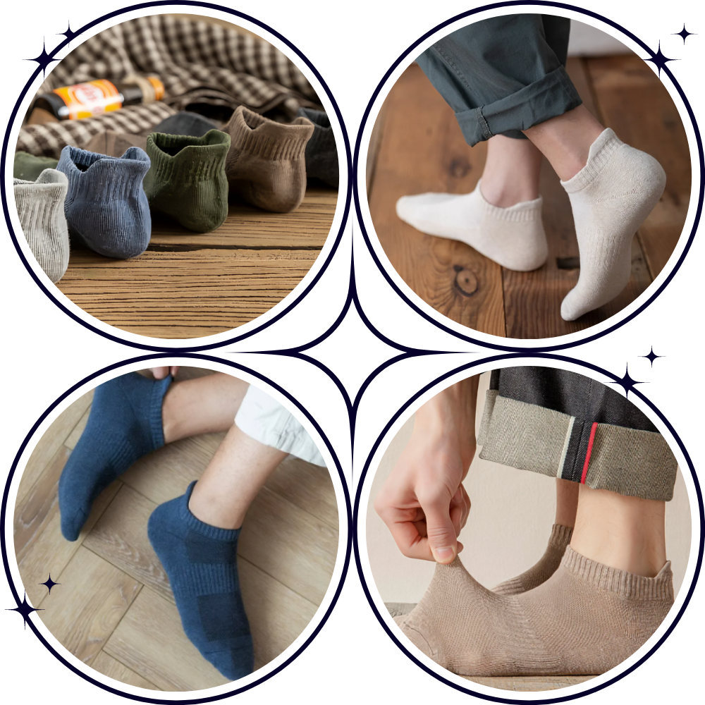 Supreme Comfort Men Ankle Socks - Ozerty